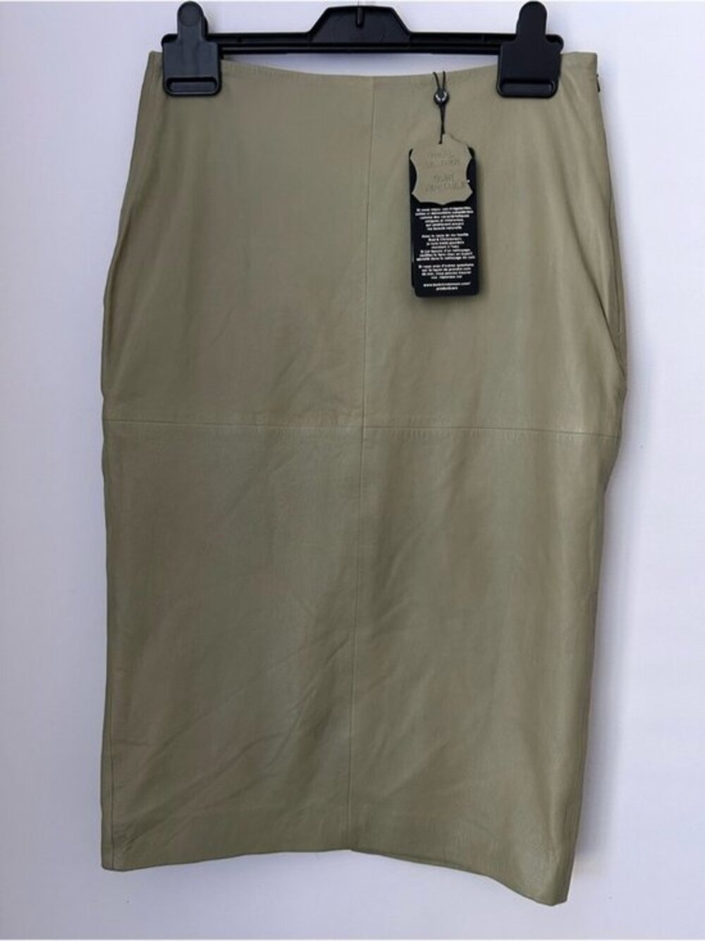 Bod & Christensen Dawn Leather Pencil Skirt
